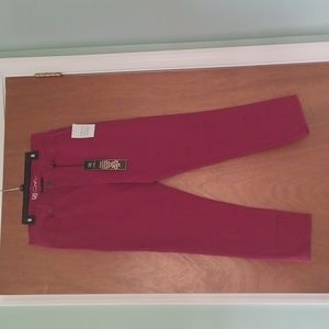 DG2 Diane Gilman Red Jeans